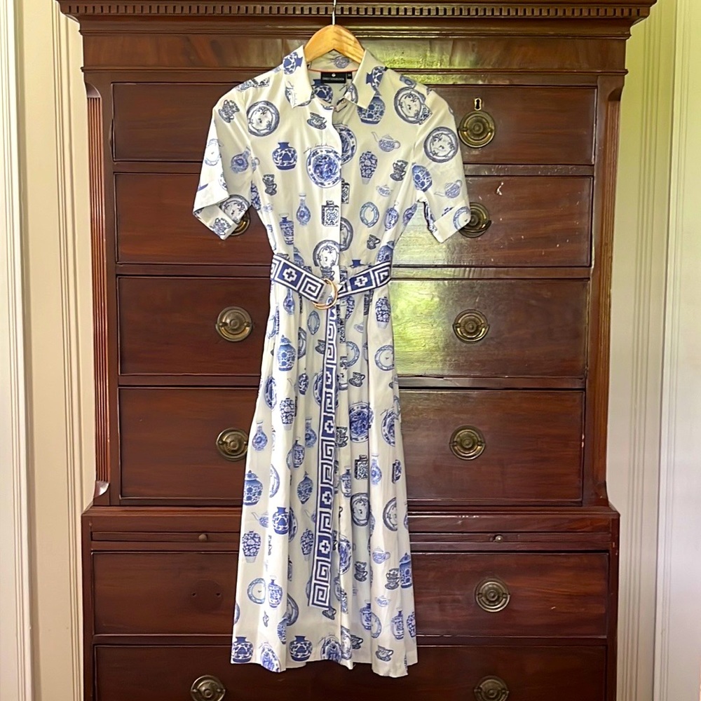 Emily Lovelock shirt dress